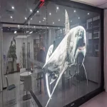 digital signage with bright colors and impressive visual effects