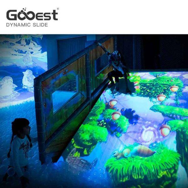 innvovative interactive slide on green environment