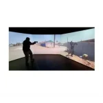 laser game with AR challenges