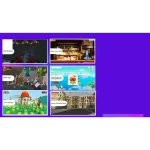 3D games projected on wall