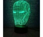 Iron Man - 3D Optical Illusion LED Hologram Lamp - Image 3