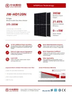 Jolywood Solar Panel JW-HD120N-385 Watt N-type Bifacial Black Frame - Image 3