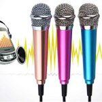 Mini Karaoke Microphone for Smartphones, Pcs & Laptops