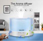 KBAYBO Remote Control Oil Diffuser, Aroma Mister and Ultrasonic Air Humidifier (500 ML) - Image 2