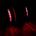 Easy foldable electric scooter with lights on tires