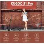 KUGOO S1 Pro Folding Electric Scooter 8’’ - Image 12