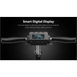 electric scooter with strong headlights and smart digital panel