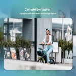 E-bike for convenient travel.