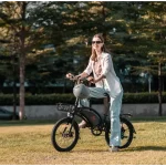 E-bike endowed with a high capacity battery.