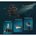 foldable e-bike very easy to fold