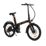foldable e-bike with a sturdy and lightweight frame