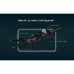 foldable e-bike with a multifunctional LCD panel