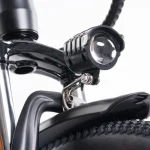 Electric Mountain Bike with bright lights