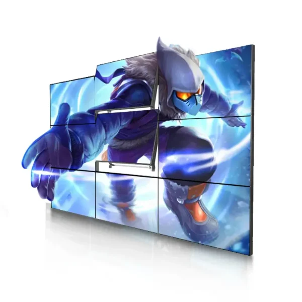 video wall with high pixel density and pixel pitch