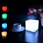 7 Mode Color Changing LED Cube Lamp