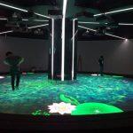 intelligent interactive floor with move sensor for clubs and restaurants