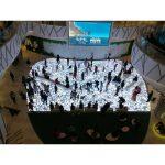 intelligent interactive floor with move sensor for exhibition centers and malls