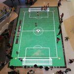 intelligent interactive floor with move sensor for soccer