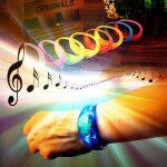 Luminous LED bracelet with Sound