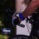 Futuristic LED Bracelet suitable for bikers at night