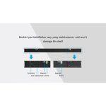 thin digital singage screen for shelves of stores with easy maintenance