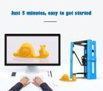 LMYSTAR Easy Assembly Desktop DIY Mini 3D Printer Kit - Image 4