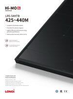 Longi Solar Panel 430 Watt 430HTH Black Frame - Image 3