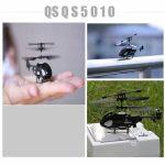 QS QS5010 Super Mini Infrared 3.5 Channel RC Helicopter with Gyro Mode 2 - Image 3