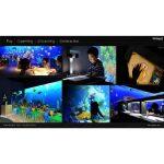 innvovative interactive digital paint with 3 drawing steps