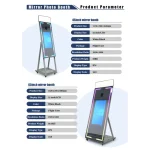 photobooth with sleek aluminum build