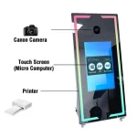 a modern photo booth