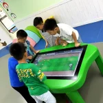 interactive table with robust structure and design