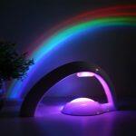 Novelty LED Colorful Rainbow Night Light
