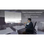 Mixed reality glasses that offer immersive video conferences