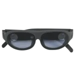 Mixed reality glasses with a compact design