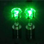 One Light Up LED Earrings with Cubic Zirconia Stone - Image 7