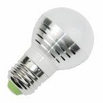Oobest E27 (3W) Smart RGB Music Bulb with 24 Keys Remote Controller - Image 2