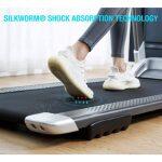 smart bluetooth walking and running electric machine with shock absorption technology