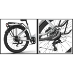 electric bike with efficient brakes