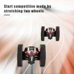 PEG SJ88 Remote Control Bounce Robot Car with Flexible Wheels Rotation and LED Light - Image 3