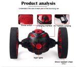 PEG SJ88 Remote Control Bounce Robot Car with Flexible Wheels Rotation and LED Light - Image 5