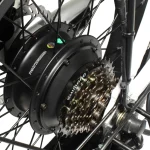 E-bike with rear drive 250W high speed motor.