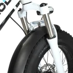 Aluminum alloy suspension front fork.