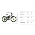 E-bike designed to to absorb shock and provide a smooth ride.