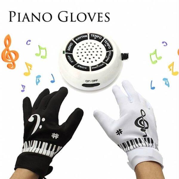Interactive Piano Hand Music Gloves