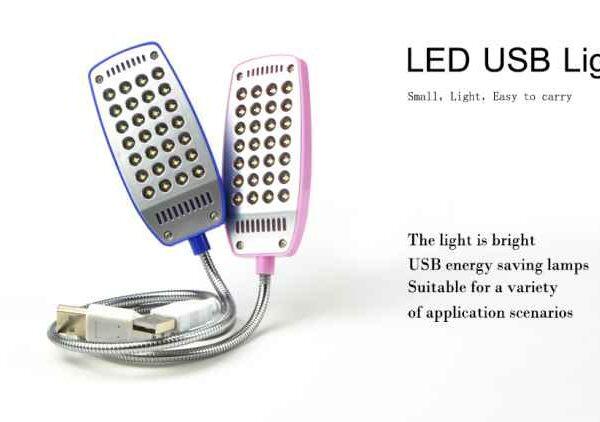 Mini Flexible USB 28 LED Lamp Light for Laptop & Computer