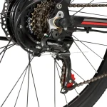 E-bike with a 5-level pedal assist system.