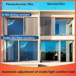 smart photochromic film for windows with a lot of applications