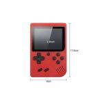8 Bit retro handheld game console with 400 built-in games - Dimensions