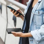 power bank with a slim design